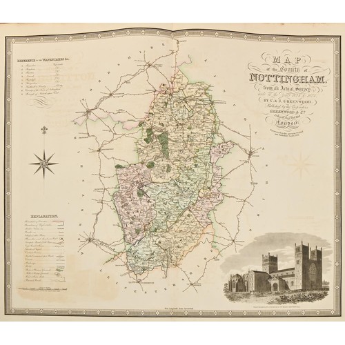 412 - Greenwood (Christopher & John), Atlas of the Counties of England [and Wales], from Actual Survey... 