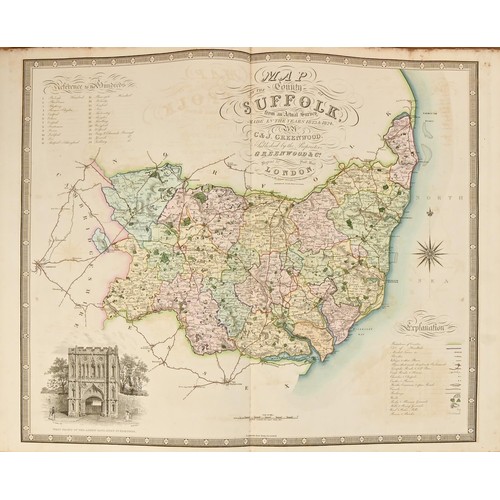 412 - Greenwood (Christopher & John), Atlas of the Counties of England [and Wales], from Actual Survey... 