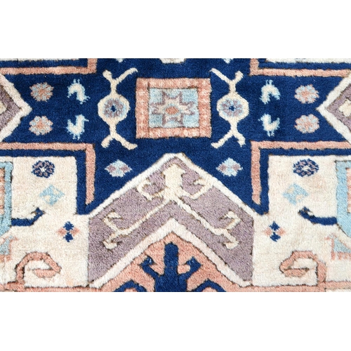 887 - A Turkish Kars Kazak carpet, 206cm x 185cm