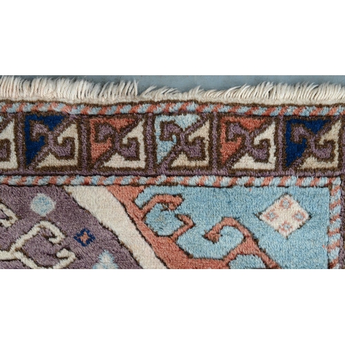 887 - A Turkish Kars Kazak carpet, 206cm x 185cm