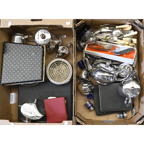 1064 - Miscellaneous plated ware, etc