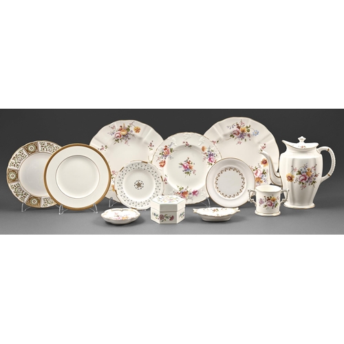 375 - Miscellaneous Royal Crown Derby and Minton bone china tea and trinket ware, including Posies pattern... 