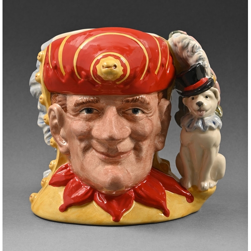 389 - A Royal Doulton character jug - Punch and Judy, 1993, 16cm h, printed mark