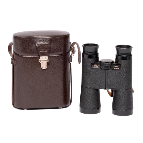 655 - Binoculars. Zeiss Dialyt 10 x 40B, Serial No 1013697, Zeiss leather case