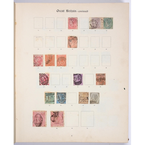 666 - Postage stamps. An original Old Time collection in S G Imperial and New Ideal albums, M and U, inclu... 