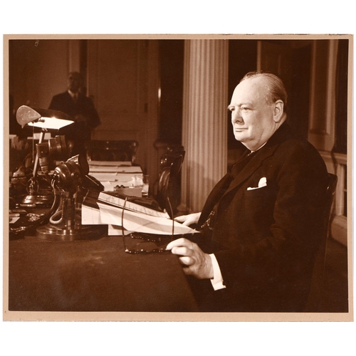 669 - Winston Churchill. Official press release photographs and other publicity prints of Winston Churchil... 