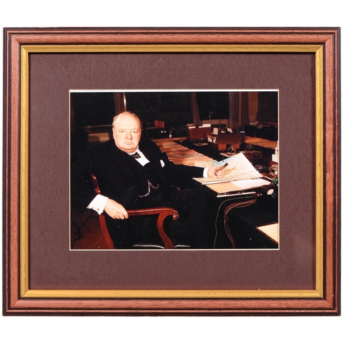 669 - Winston Churchill. Official press release photographs and other publicity prints of Winston Churchil... 