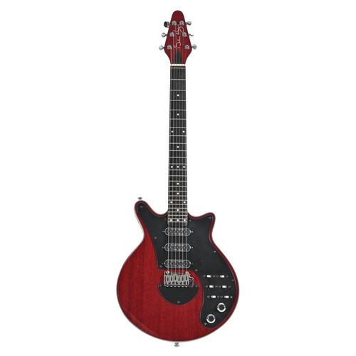 721 - A Brian May Signature six-string electric guitar, 99cm l, cased with stand