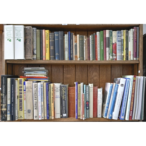 750 - Books. Three and a quarter shelves of general stock, principally railwayana, 20th c, some gardening,... 