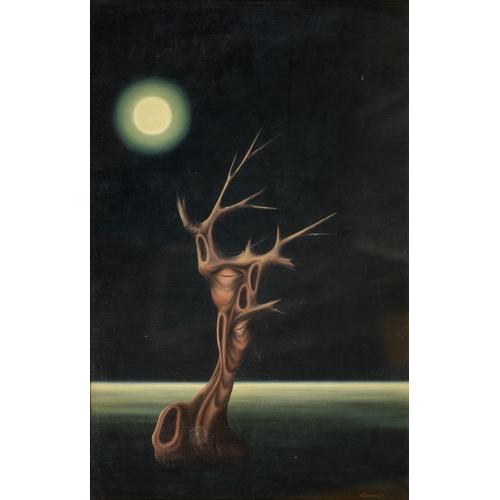 791 - Mario Tamaro (1931-) - Notturno, signed, signed again, dated 1963 and inscribed verso, oil on canvas... 