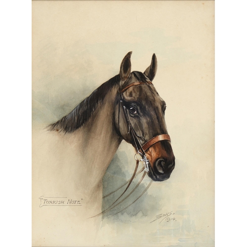 804 - Reuben Ward Binks (1880-1950) - Head of the Horse 