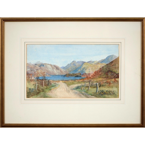 822 - Helen McAlpine, early 20th century - Loch Morar, signed, dated Oct 8 '19 and inscribed, watercolour,... 