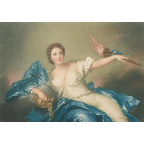 823 - Arthur Leonard Cox (1907-1986), after Jean-Marc Nattier - The Duchesse de Chateauroux; The Marquise ... 