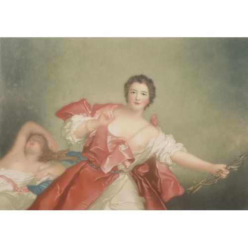 823 - Arthur Leonard Cox (1907-1986), after Jean-Marc Nattier - The Duchesse de Chateauroux; The Marquise ... 