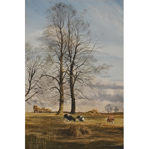 827 - Alan Ingham (1932-2002) - Near Apethorpe Northants, signed, watercolour, 54 x 36cm