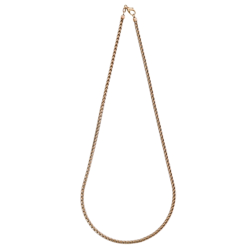 84 - A 9ct gold necklace, 51cm l, 14.1g