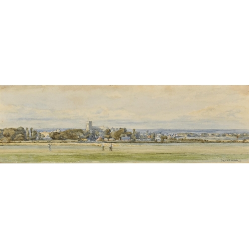 840 - Charles Martin Hardie (1858–1916) - Landscape, monogrammed and dated 78, watercolour, 24.5 x 34.5cm,... 