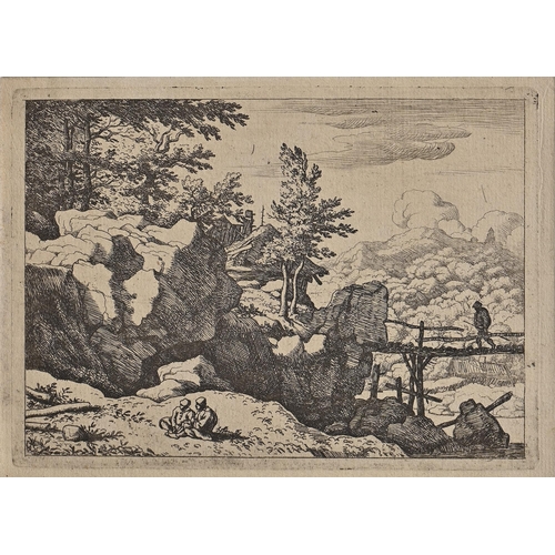 847 - Old Master Prints. Jan Galle (1600–1676) after Johannes Stradanus (1523-1605) - [Quail Hunt] Sic Aut... 