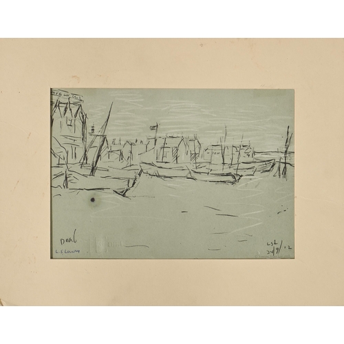 850 - Laurence Stephen Lowry RA (1887-1976) - Deal, reproduction published by Venture Prints, 1973, in an ... 