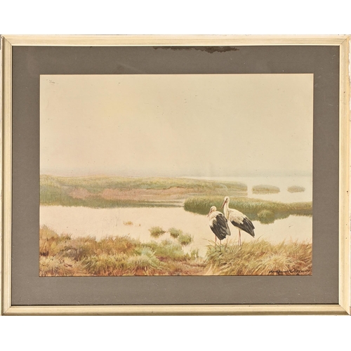 854 - J. Carter, 20th c - Lymington; Keyhaven, Hampshire, a pair, signed and titled, further attributed an... 