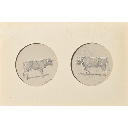 854 - J. Carter, 20th c - Lymington; Keyhaven, Hampshire, a pair, signed and titled, further attributed an... 