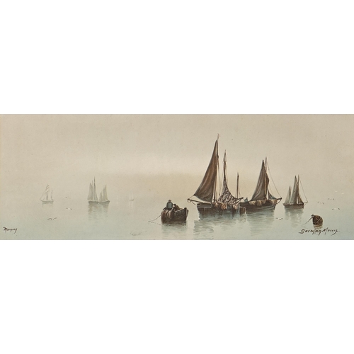 854 - J. Carter, 20th c - Lymington; Keyhaven, Hampshire, a pair, signed and titled, further attributed an... 