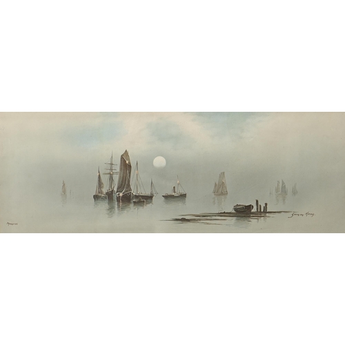 854 - J. Carter, 20th c - Lymington; Keyhaven, Hampshire, a pair, signed and titled, further attributed an... 