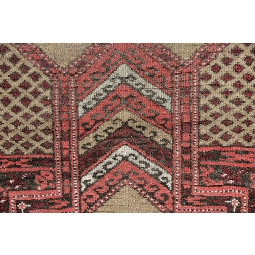 888 - A Kurdish rug, 206cm x 122cm, an Afghan rug, 144cm x 100cm and an Afghan prayer rug, 115cm x 76cm (3... 