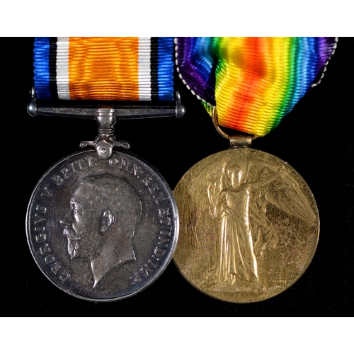 224 - WWI pair British War Medal and Victory Medal 149453 Gnr J C Dodd R A