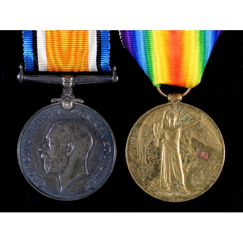 228 - WWI pair British War Medal and Victory Medal P4-262176 Dvr A E Cordess A S C