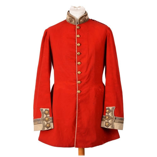 33 - The uniform of Colonel A J J MacDonald, 95th (Derbyshire) Regiment of Foot, comprising tunic of a ma... 