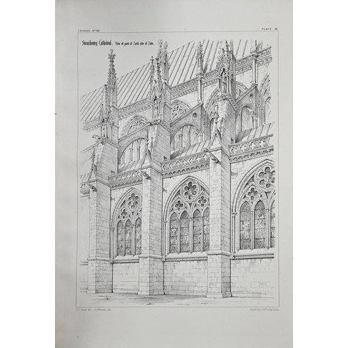 10 - Architecture & Gardening. Ernest George's Sketches, German and Swiss: Being pen-and-ink drawings... 