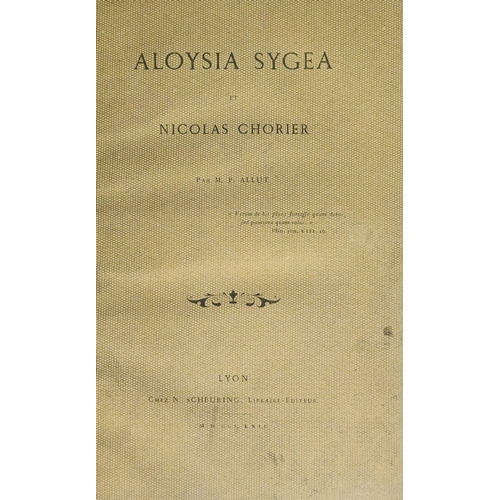 118 - Erotica. Allut (Paul), Aloysia Sygea et Nicolas Chorier, [bound with] Syntra Aloysiae Sygaeae Toleta... 