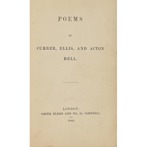 124 - Female Authors. [Brontë (Charlotte, Emily and Anne)] 