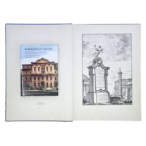 16 - Architecture. Borromini (Francesco), Spada (Virgilio, of the Oratory), & Downes (Kerry, translat... 