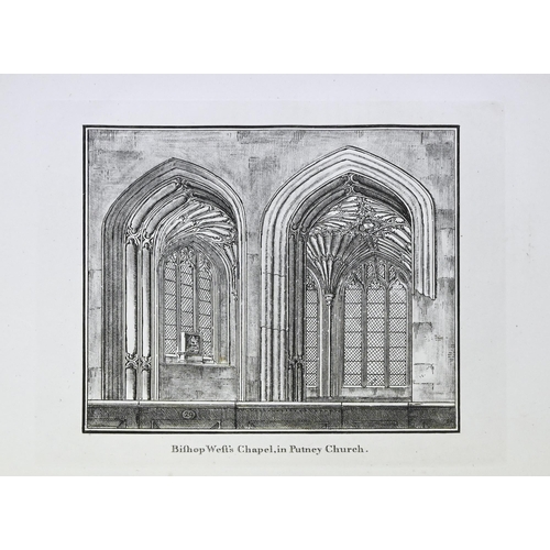 183 - London. Lysons (Rev. Daniel), The Environs of London, two volumes issued and bound as four parts as ... 