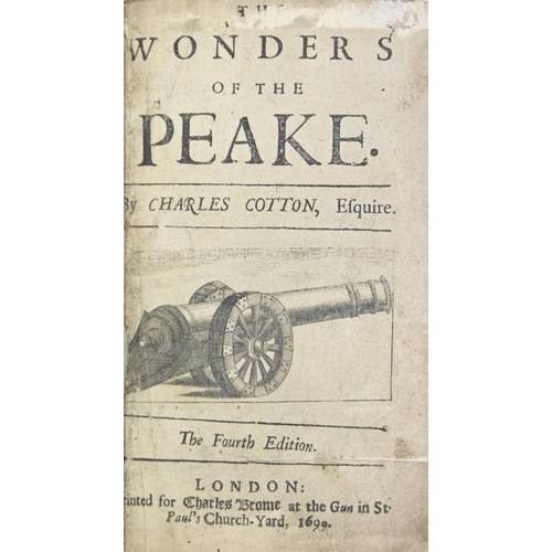 185 - Metaphysical Poets; Derbyshire, The Peak District. Cotton (Charles, of Beresford Hall; fishing frien... 