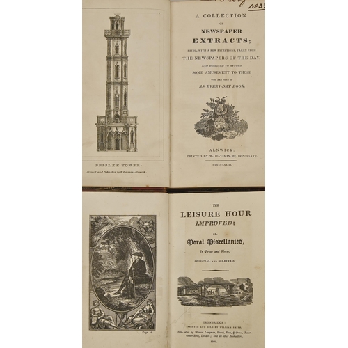 210 - Northumberland. Bewick (Thomas, illustrator), A Collection of Newspaper Extracts [...], first editio... 