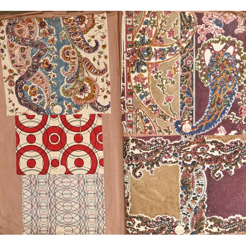 318 - Art & Design. A large pattern book, possibly for textile or wallpaper manufacture, c. 1880, appr... 