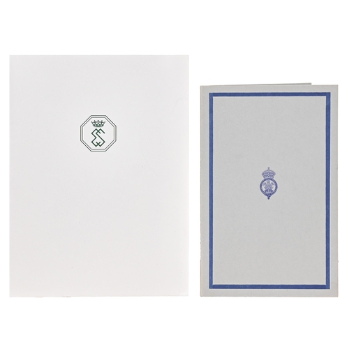 359 - Royalty. A Christmas card from Charles III, as Prince of Wales, 1974, autograph signature: Charles, ... 