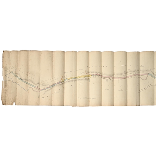 371 - Scotland; Trade and Transport. [Crinan Canal, Argyll and Bute] Plan of the part of the Canal from Oa... 