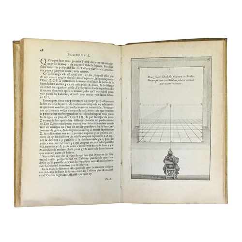 38 - Art. Bosse (Abraham), Moyen universel de pratiquer la perspective sur les tableaux, ou Surfaces Irre... 