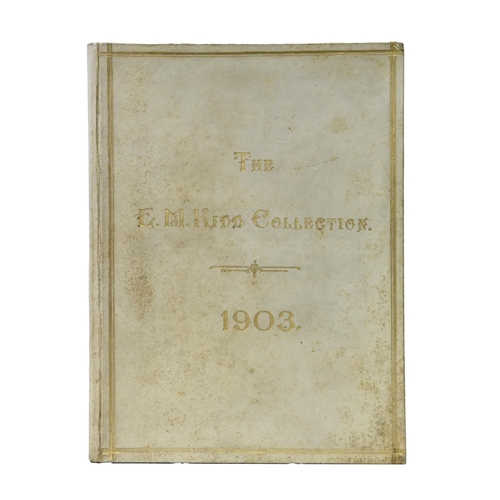 44 - Auction Catalogue. Mr F.W. Kidd and Messrs T. Neale & Son:~ The E.M. Kidd Collection, To sell by... 