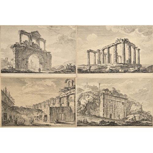 441 - A folio of Old Master and other prints, early 18th c and later, including Jacques Philippe Le Bas (1... 