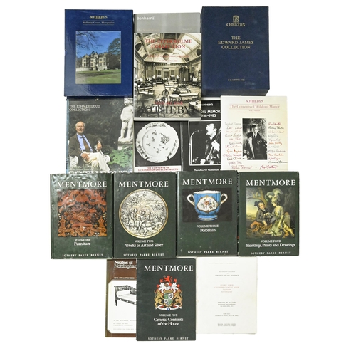 46 - Auction Sale Catalogues; Country Houses and Private Collections. Sotheby's: The Contents of Wilsford... 