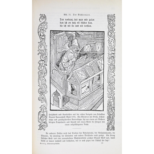 58 - Bindings. European belles-lettres and miscellaneous non-fiction, late 18th c and later, including Le... 