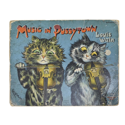 81 - Children's Books. Wain (Louis), Music in Pussytown, [from Father Tuck's 