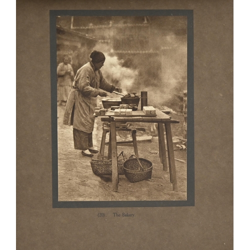 92 - China. Mennie (Donald, photographer), Picturesque China: A Series of Vandyck Photogravures illustrat... 