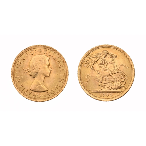 219A - Gold coin. Sovereign 1968