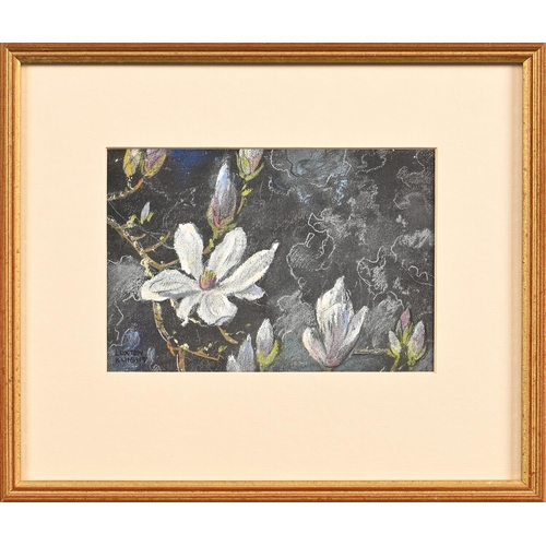 1008 - Edward Loxton Knight RBA, RI (1905-1993) - Studies for Flowerpieces, four, two signed, pastel, 21 x ... 